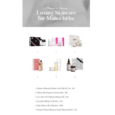 Luxury Skincare for Mama to Be