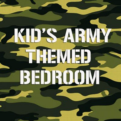 Army themed bedroom