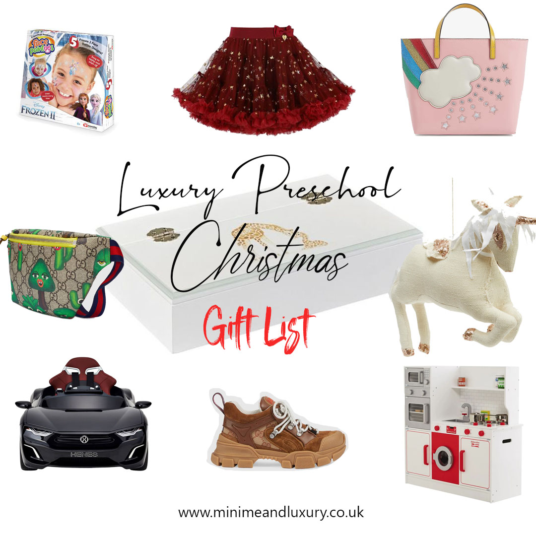 Luxury Preschool Xmas gift list