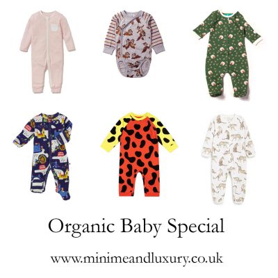 Organic babygrows