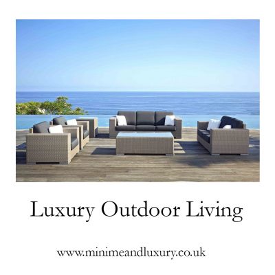 luxury outdoor living