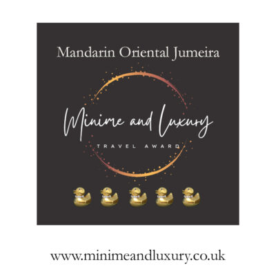 Mandarin Oriental Dubai awards